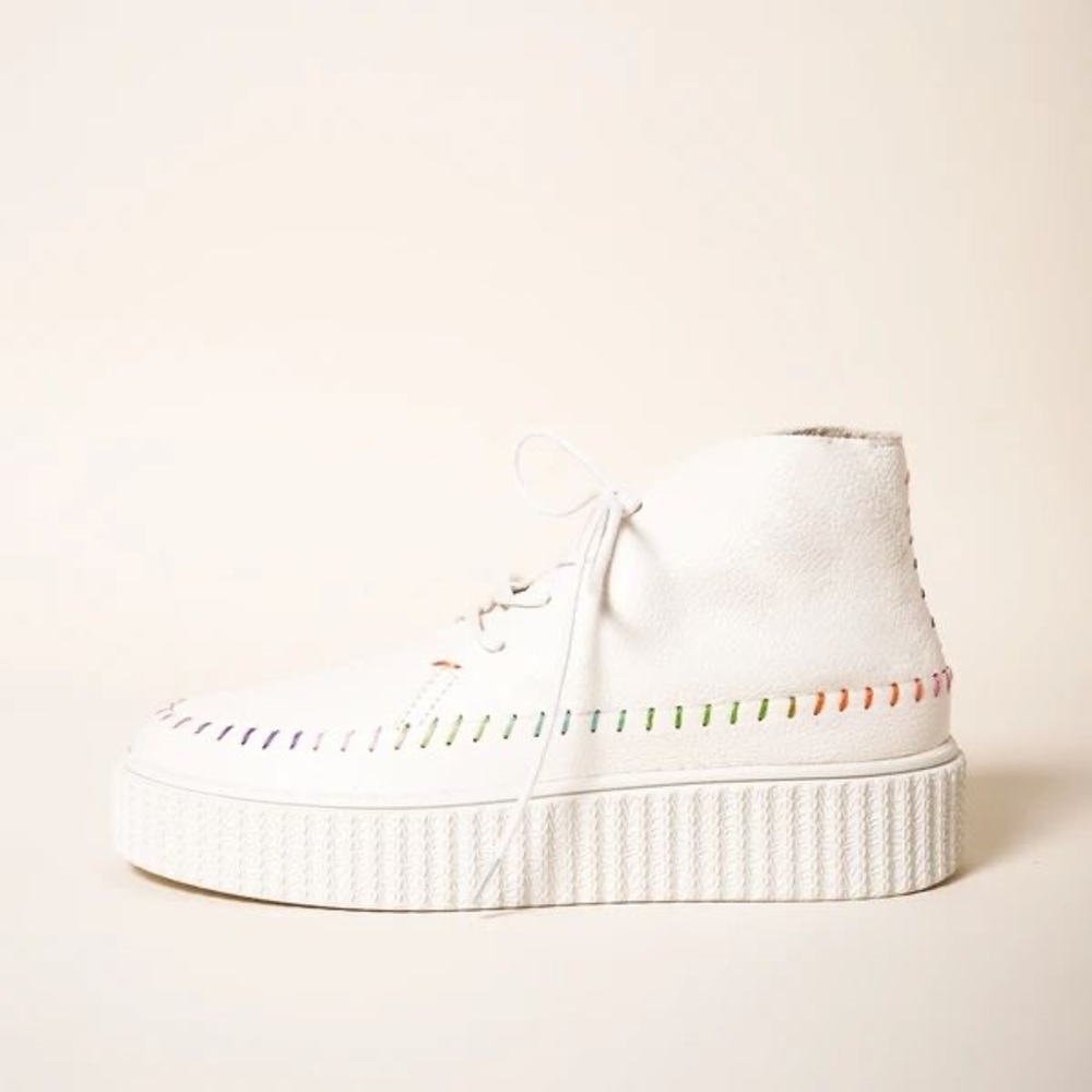 Charlotte Stone Darcy High Top Mocassin Sneaker